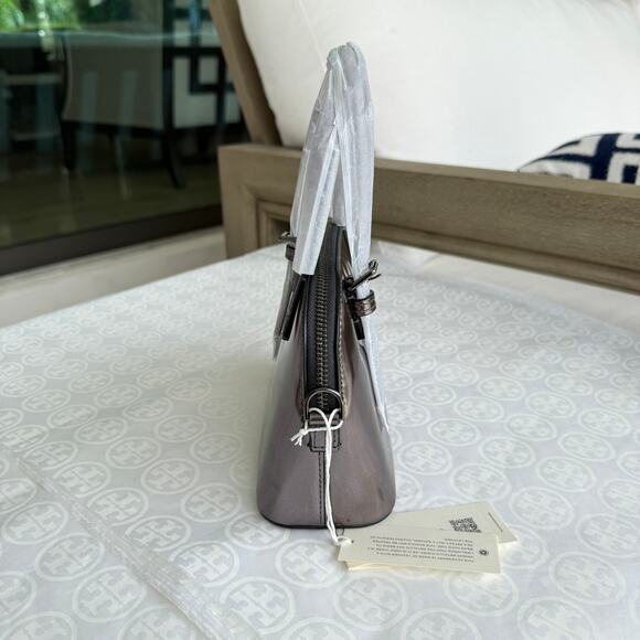 Tory Burch Emerson Dome Satchel 153467 & Emerson Mini Wallet 153359 - Picture 5 of 16